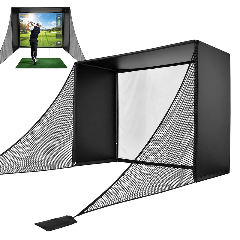 Professional Golf Simulator Enclosure Cage